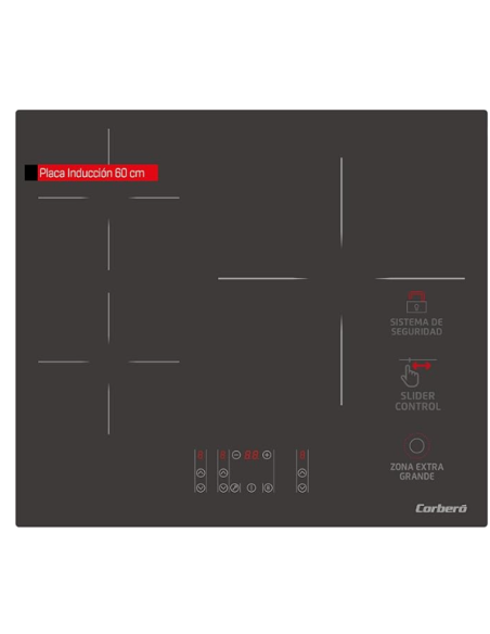 Corberó - Placa Inducción 3 Zonas | CCIM3366 |