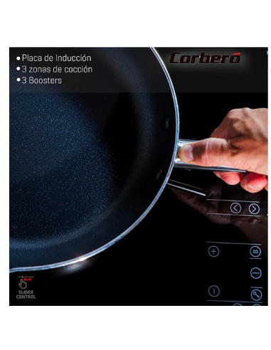 Corberó - Placa Inducción 3 Zonas | CCIM3366 |