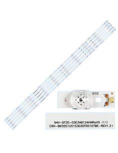 KIT DE TIRAS LED 55" HISENSE 5pcs