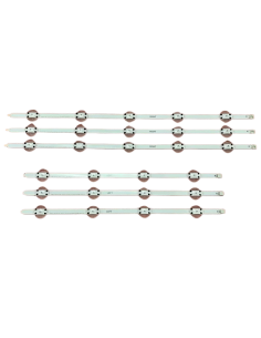 KIT TIRAS LED GRUNDIG 49" 6pcs wck60601-ab