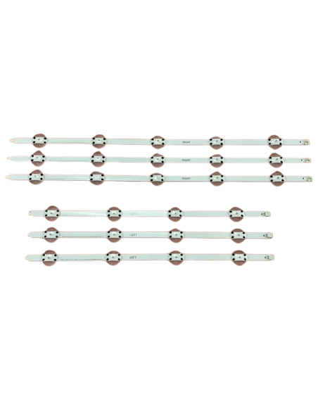 KIT TIRAS LED GRUNDIG 49" 6pcs wck60601-ab