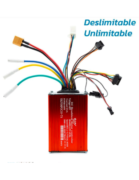 Controladora 48V 21A 500W 6-12-18-25km/h (CON cable de limitación) Smartgyro Speedway/Rockway homologado