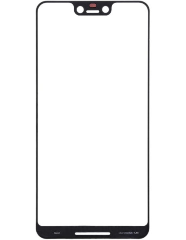Cristal frontal exterior Google Pixel 3