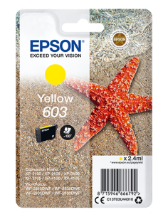 CARTUCHO DE TINTA EPSON AMARILLO 603