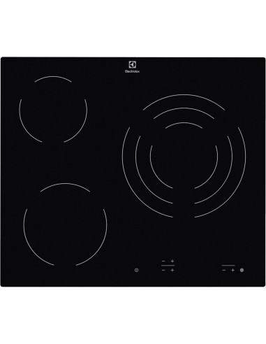 Placa vitrocerámica de 3 zonas y 60 cm ELECTROLUX EHF6232IOK