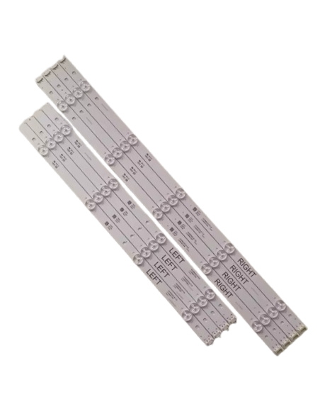 KIT DE TIRAS LED PARA LG 49" NC490DUE-AAFX1-41CA