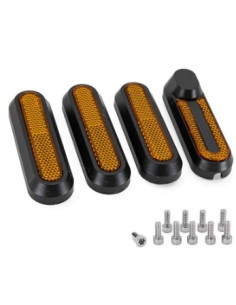 CATADIÓPTRICO NEGRO CON REFLECTOR AMARILLO XIAOMI