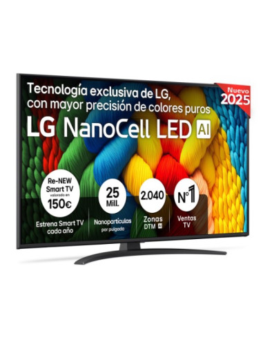 TV LG 50"  50NANO81A6A REACONDICIONADO