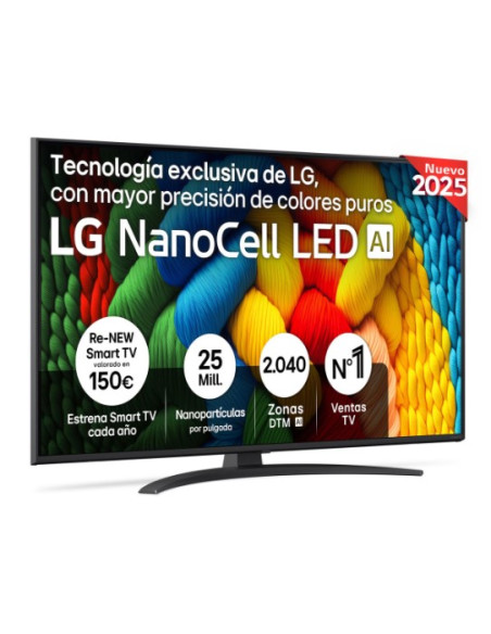 TV LG 50"  50NANO81A6A REACONDICIONADO