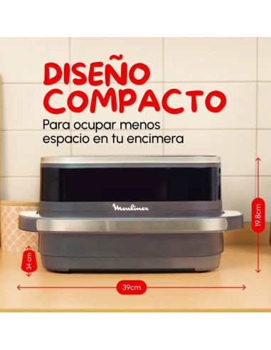 FREIDORA DE AIRE MOULINEX AL402HF0