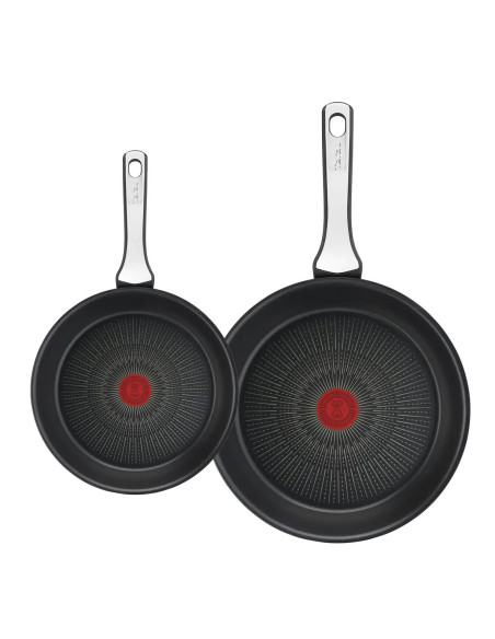 SET 2 SARTENES, 20/26CM TEFAL