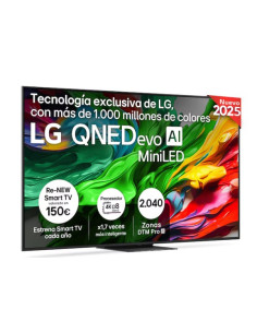 TELEVISIÓN LG QNED , 75" 4K 2025 2