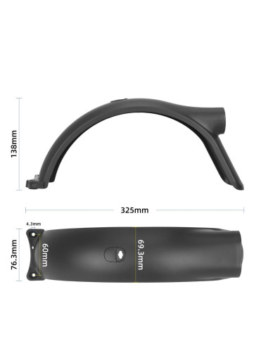 GUARDABARRO TRASERO XIAOMI ELITE