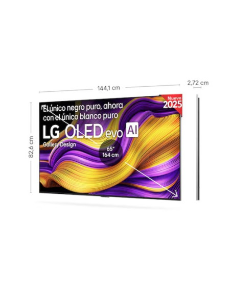 Smart TV LG OLED evo AI G5 65 pulgadas 4K 2025 LG OLED65G55LW.AEU