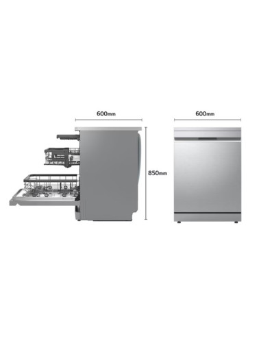 Lavavajillas LG QuadWashᵀᴹ Steam, Inox...