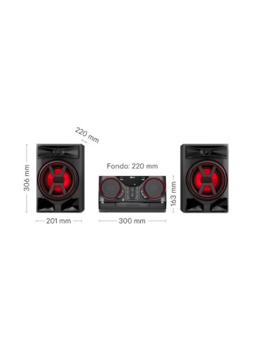 Altavoz gran potencia LG xboom La Bestia CK43N...