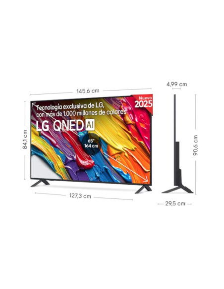 Smart TV LG QNED AI QNED82 65 pulgadas 4K 2025 LG 65QNED82A6B.AEU