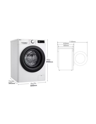 Lavadora inteligente AI Direct Drive, Vapor,...