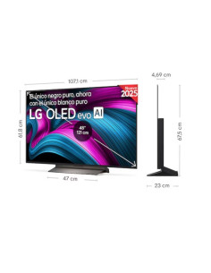 Smart TV LG OLED evo AI C5 48 pulgadas 4K 2025...