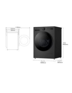 Lavadora Inteligente | LG F4X7009TBB, AI Direct Drive,...