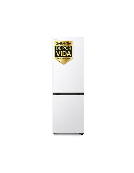 Frigorífico Combi | LG GBBS322ASW DoorCooling+, 2,03m, capacidad de 375l, Serie 300, Clasificación A, blanco