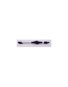 Tubo telescópico para aspiradora, gris/negro